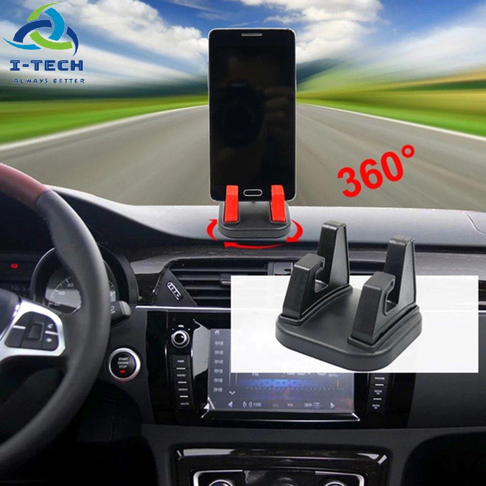 ⚡Khuyến mại⚡360-degree Rotating Fixed Car Phone Anti Slip Holder Silicone Desktop Bracket Car Navigation Durable Bracket | BigBuy360 - bigbuy360.vn