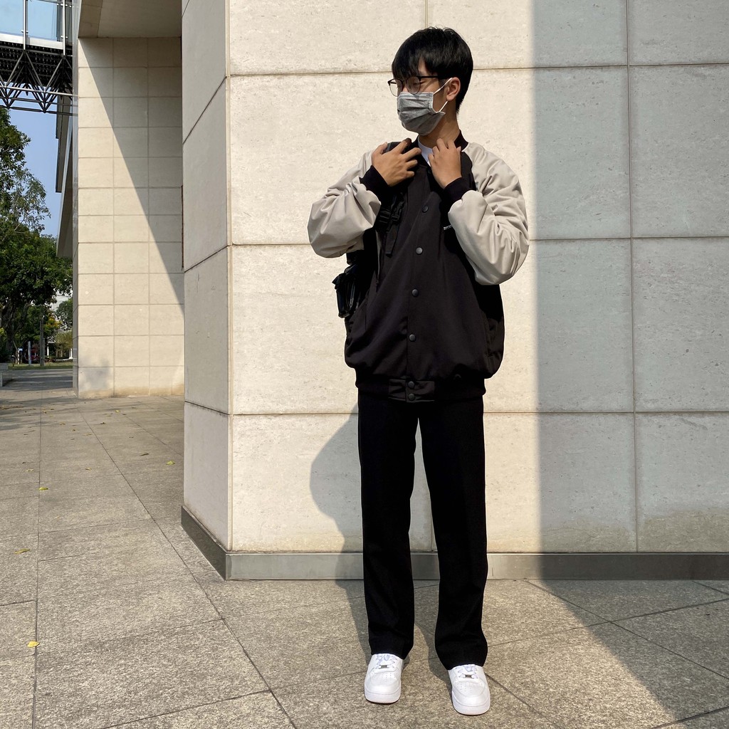 Áo Khoác FF OVERSIZE TRICOT VARSITY JACKET | BigBuy360 - bigbuy360.vn