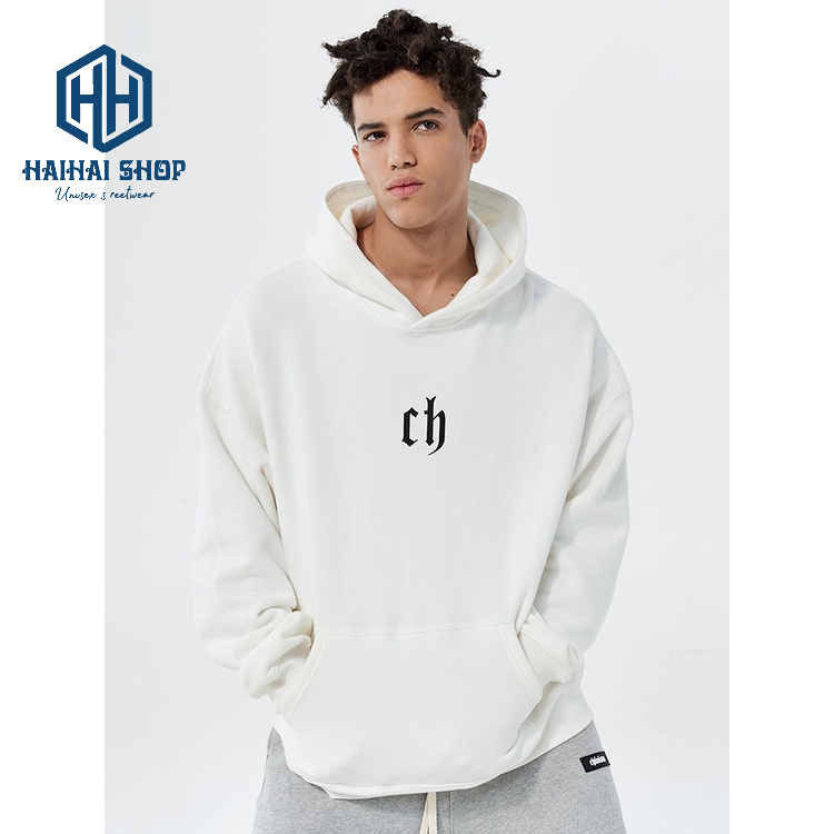 Áo Hoodie Oversize Nam Nữ Áo nỉ chui đầu Unisex CH DC299 - Haihaishop