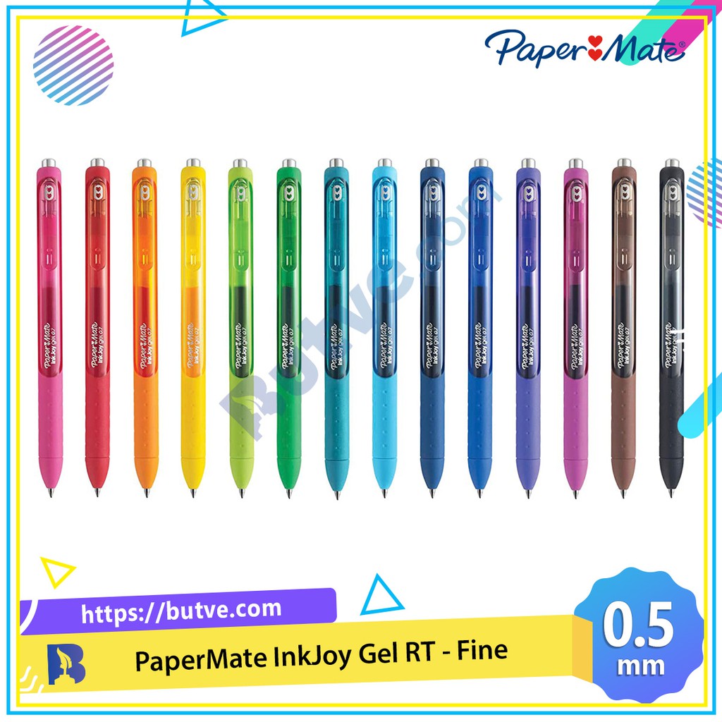 Bút bi mực gel Paper Mate InkJoy RT - Ngòi 0.5mm