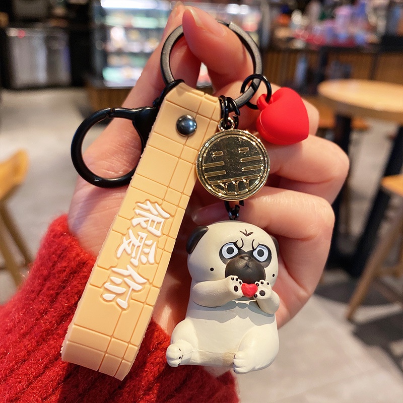 Móc Khoá Mèo Hoàng Thượng, Chó Nô Tì vinpihome.