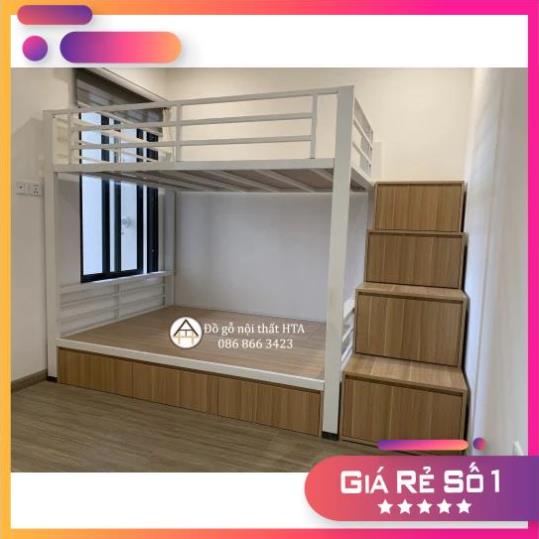 Giường tầng kèm ngăn kéo tiện lợi