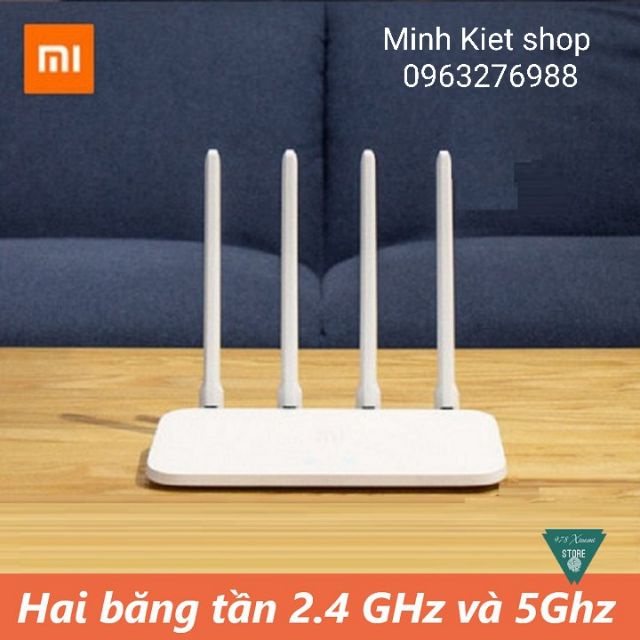 (Hàng Mới Về) Bộ phát wifi xiaomi gen 3 2 băng tần xuyên tường tốc độ cao Gabit 1200mbps