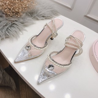 (sẵn) sandal ngọc đá cực xinh hàng qc