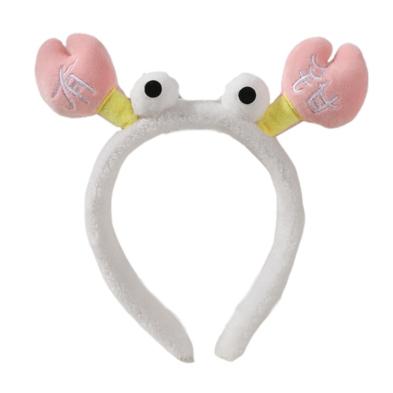 Cài Tóc Hình Con Cua Nhồi Bông Đáng Yêu Dành Cho Bé Gái