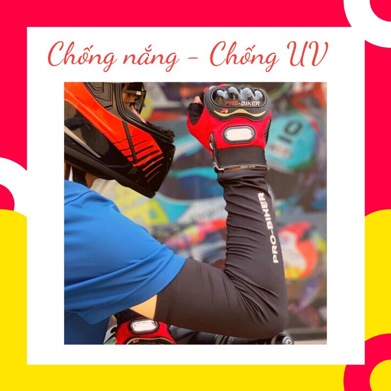 Găng tay thun lạnh chống nắng UV Pro-Biker