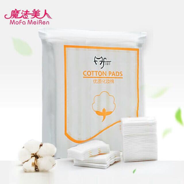 Bông Tẩy Trang 222 Miếng Cotton Pad Chất Bông Siêu Dai Mềm Mại