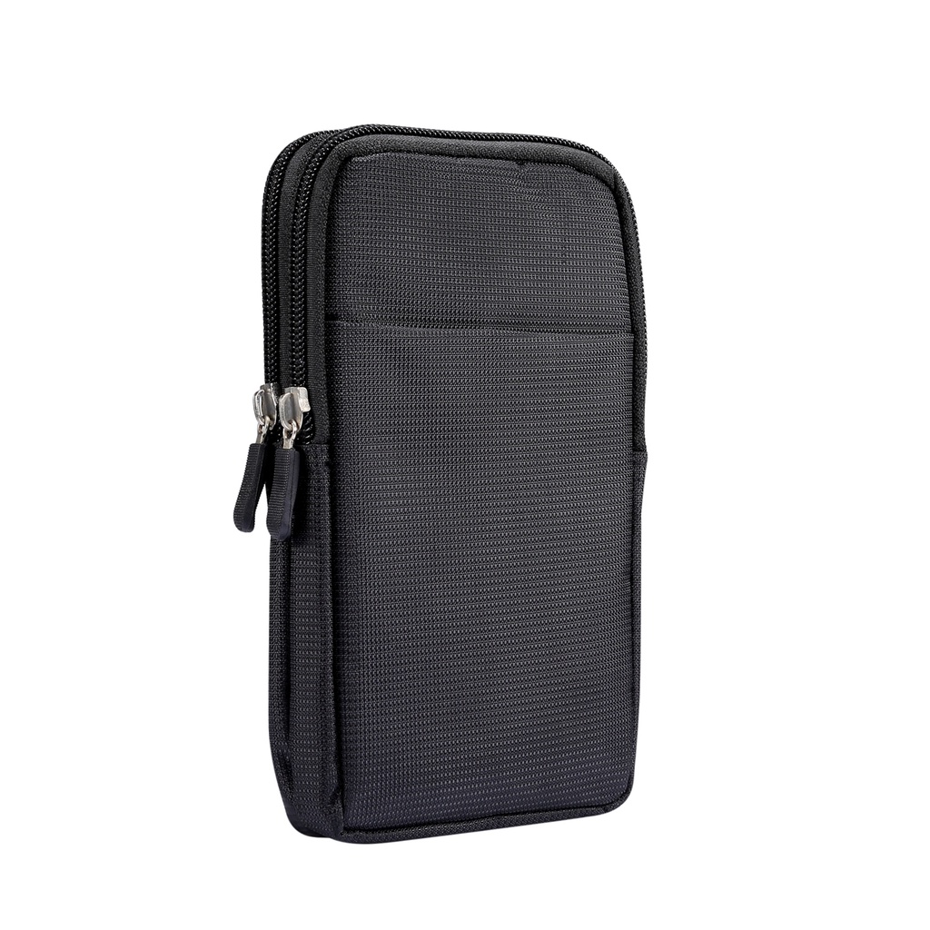 Túi đựng điện thoại nam 6.9 &quot;Túi đựng điện thoại bằng vải nylon đa năng cho iPhone 11 11 Pro Max X XS XS Max 14 14 Max dành cho Bao da thắt lưng nam Samsung S21 Ultra