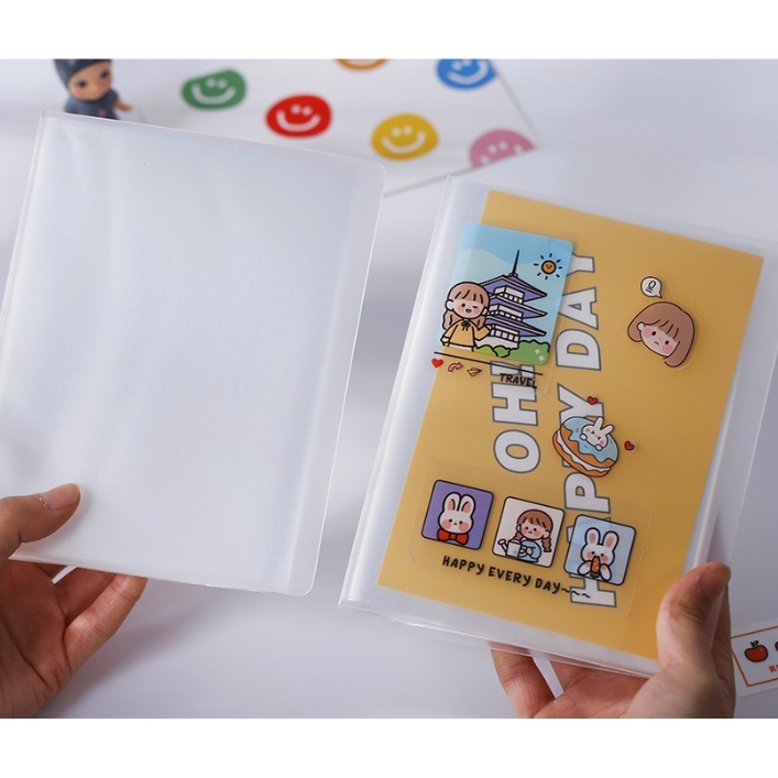 Sổ đựng sticker card album 80 trang size A6 | BNS049