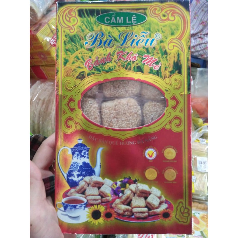 HỘP 300gr KHÔ MÈ BÀ LIỄU - chính gốc đà nẵng