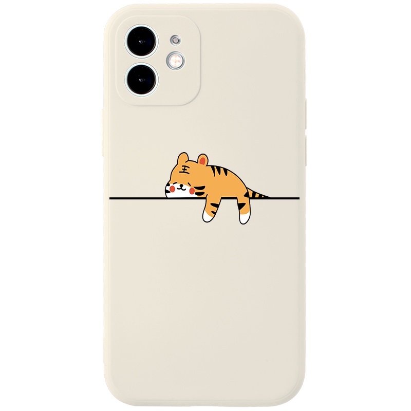 Ốp lưng JURSUE chống bẩn hoạt hình dễ thương đẹp cho iPhone 13 12 11 Pro Max SE 2020 X XR XS 8 7 ip 6S 6 Plus kute Y1797
