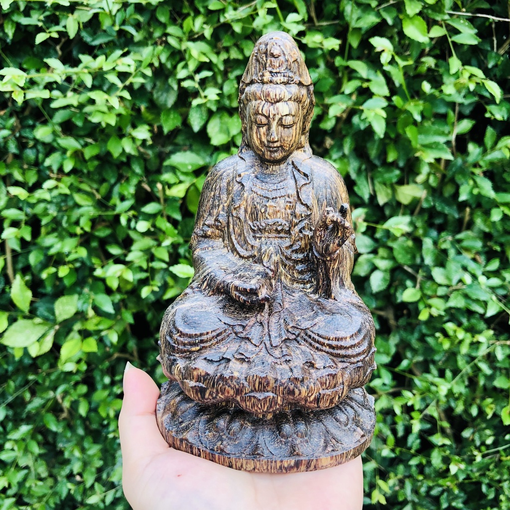 [ Xưởng ] Tượng Phật Trầm Để Xe Ô Tô