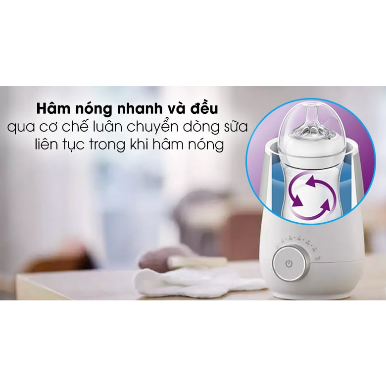 Máy hâm sữa và thức ăn Sunshine PHILIPS AVENT SCF358/00