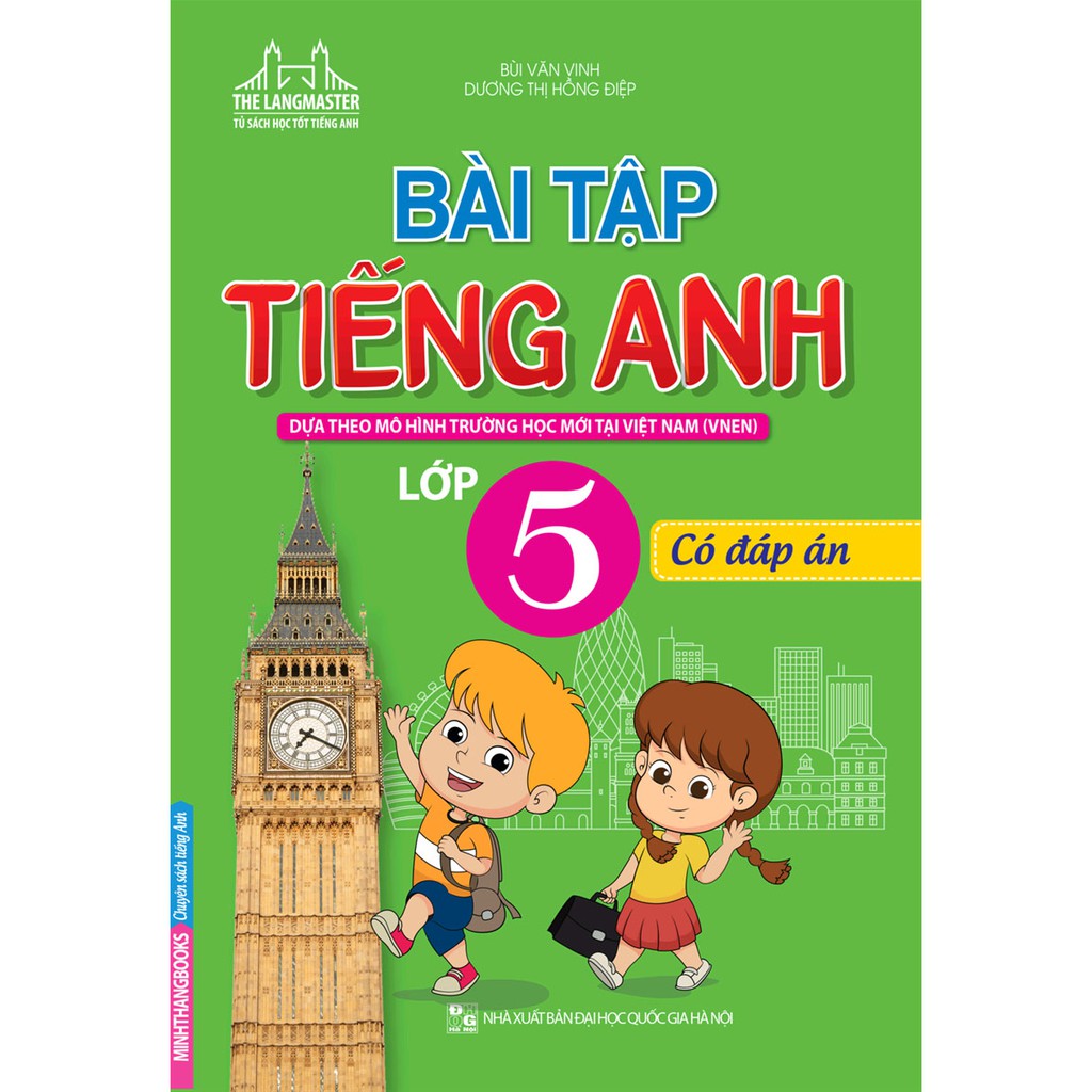 Sách Bài tập tiếng Anh lớp 5 (tái bản 01)