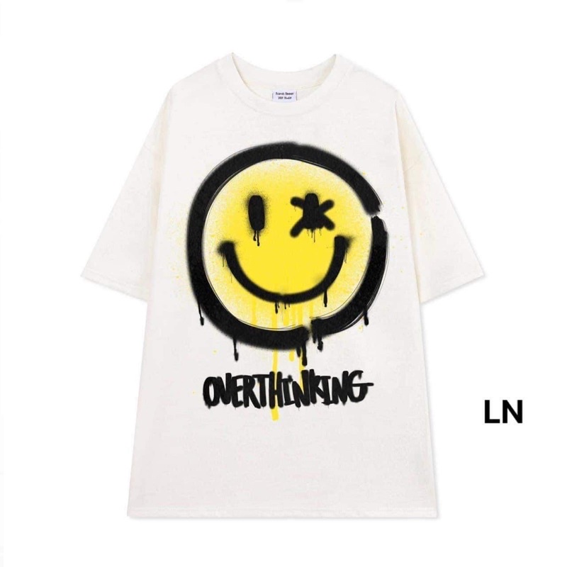 Áo phông mặt cười OVERTHING LN11