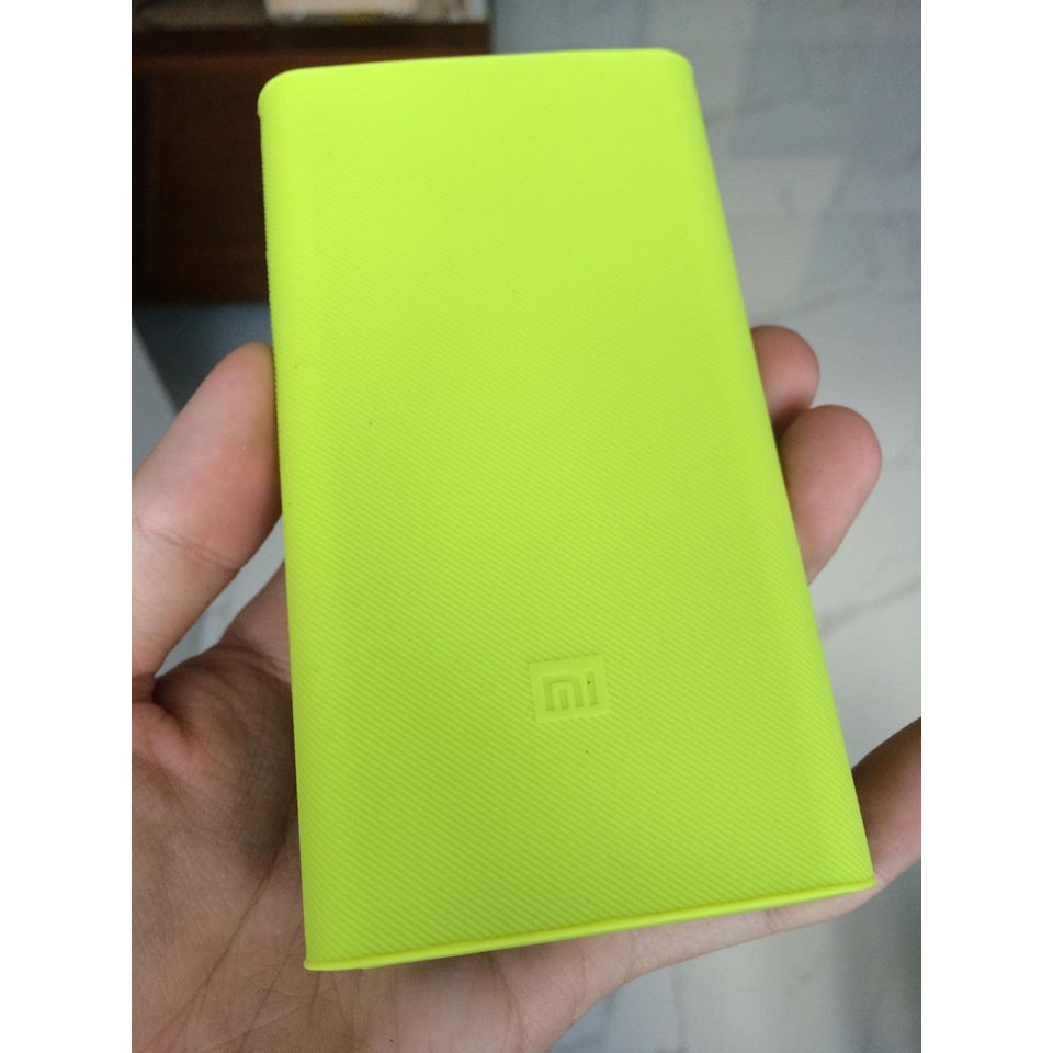 ỐP SILICON PIN DỰ PHÒNG XIAOMI GEN 2 10.000MAH (1 cổng)