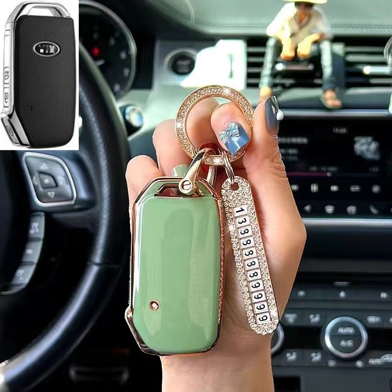 Ốp Chìa Khóa Điều Khiển Từ Xa Cho Xe Hơi Kia Rio Rio5 Sportage Ceed Cerato K3 KX3 K4 K5 Cerato Sorento Optima Cerato