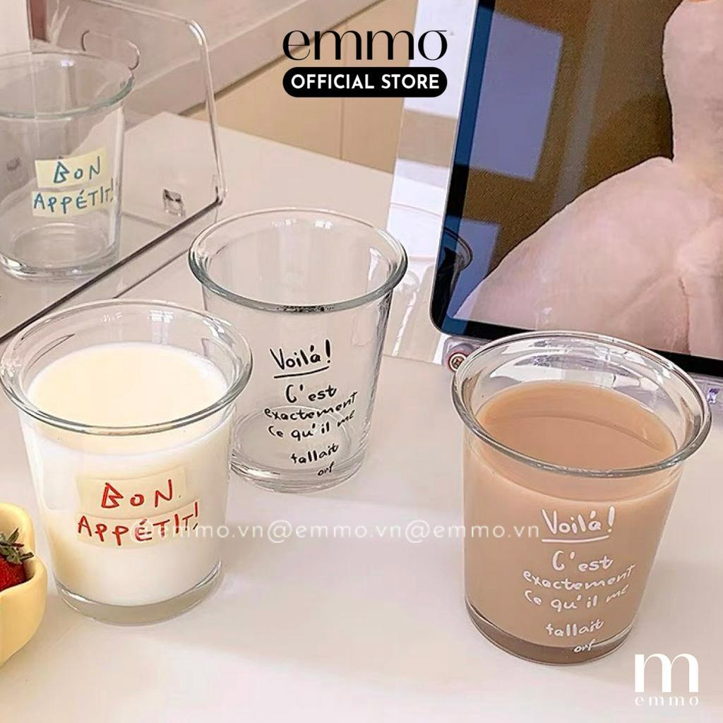 CỐC THỦY TINH TRONG SUỐT MIỆNG LOE EMMO WISP