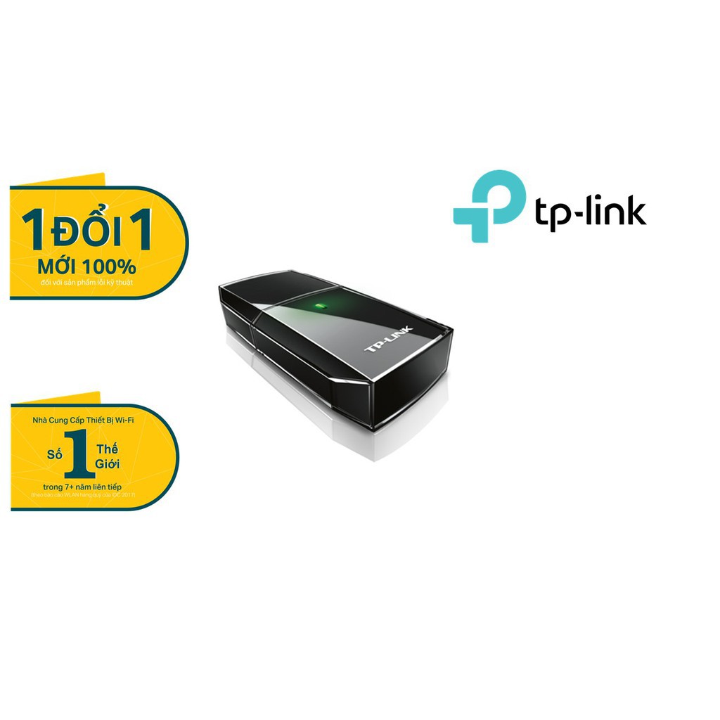 USB Thu Sóng Wifi Tplink Archer T2U Băng Tần Kép Chuẩn AC Tốc Độ 600Mbps