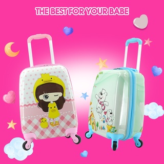 Vali kéo TRIP BABE size 18inch dành cho bé nhựa cao cấp sáng bóng