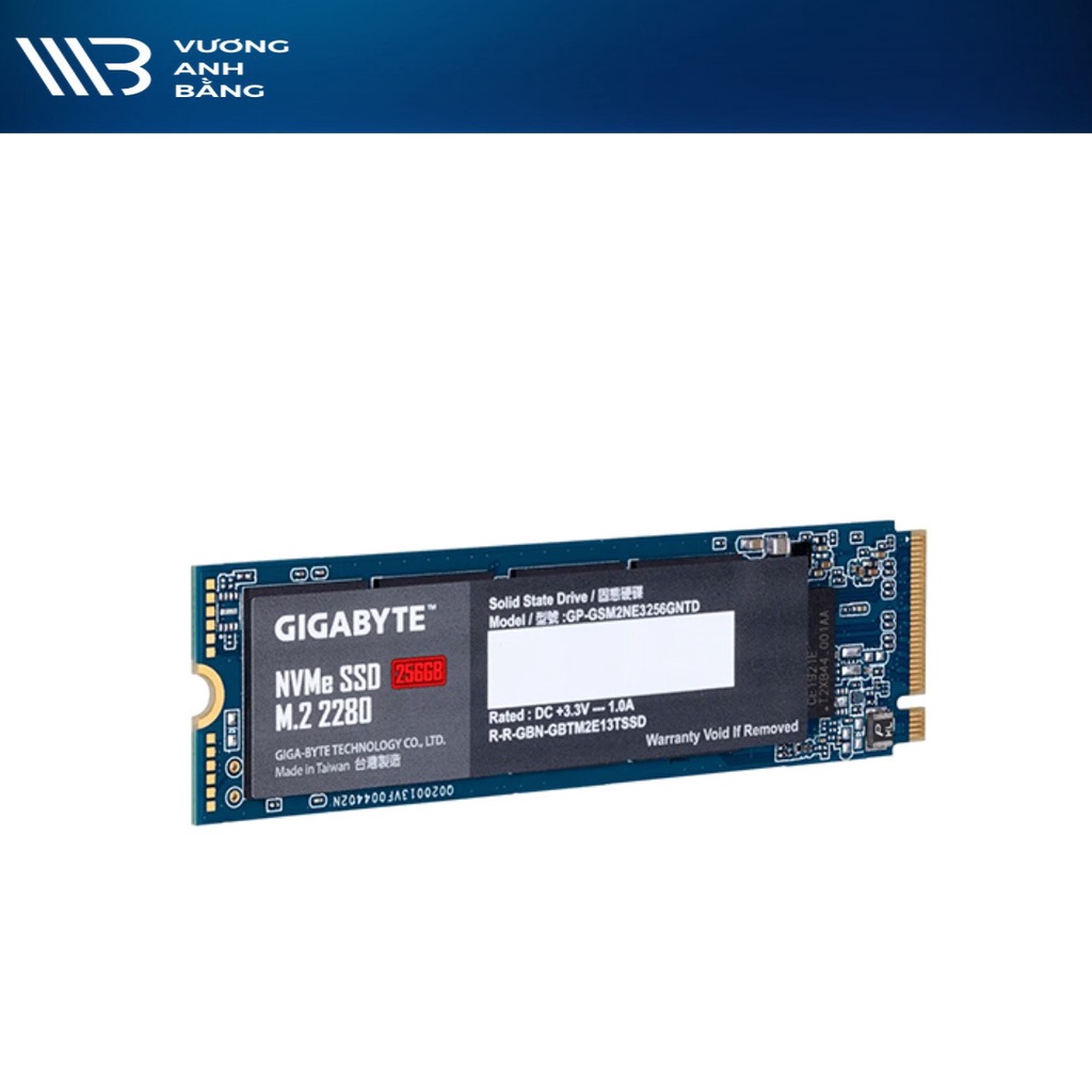 Ổ cứng SSD M.2 PCIe 128G GIGABYTE NVMe Gen3x4- hàng chính hãng