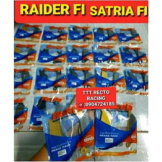 Bố thắng đĩa raider fi trước + sau recto chính hãng