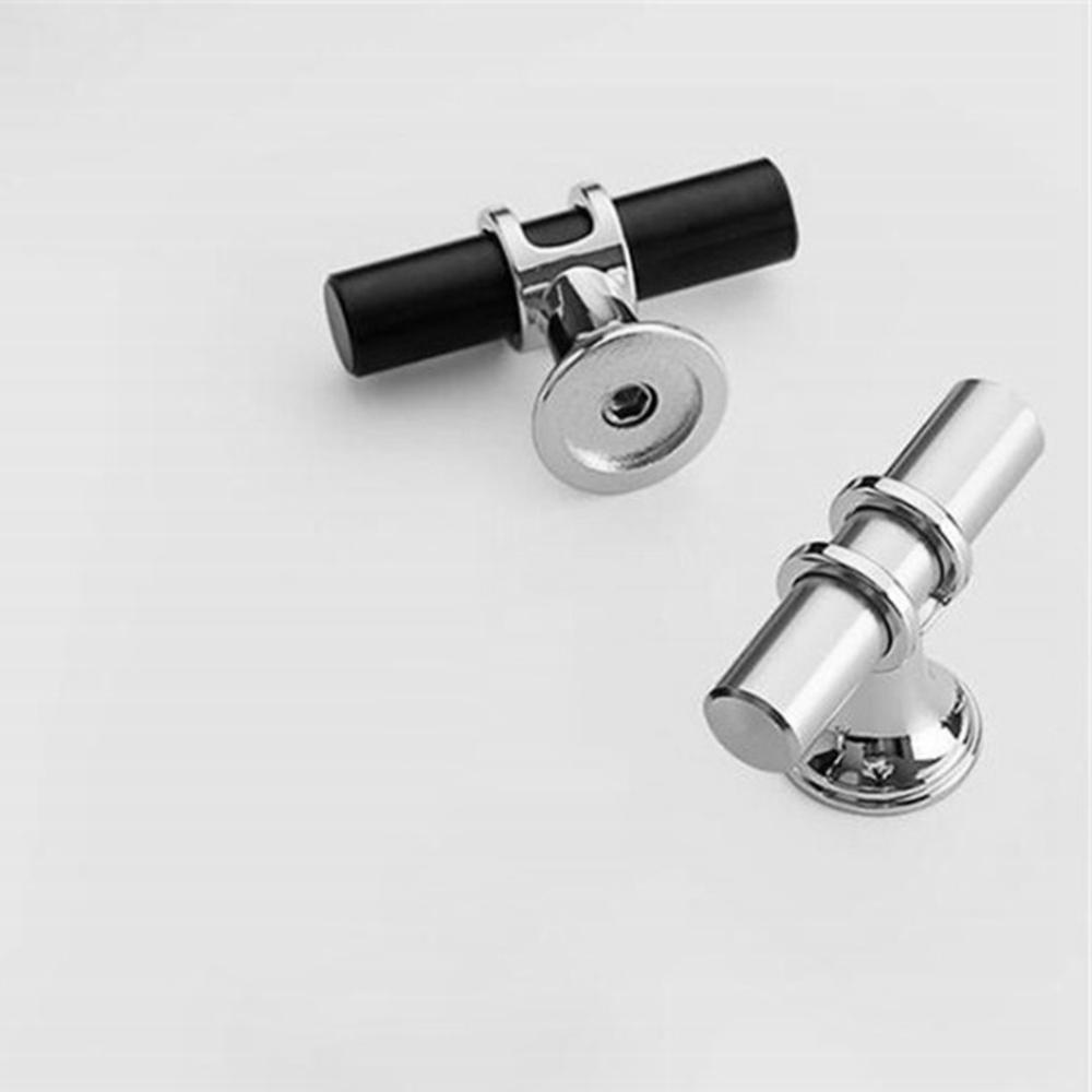 Tay Nắm Cửa Tủ Màu Đen Kèm Ốc Vít Hiện Đại