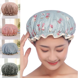 Mũ trùm tóc 2 lớp chống nước tiện dụng khi tắm K1K18