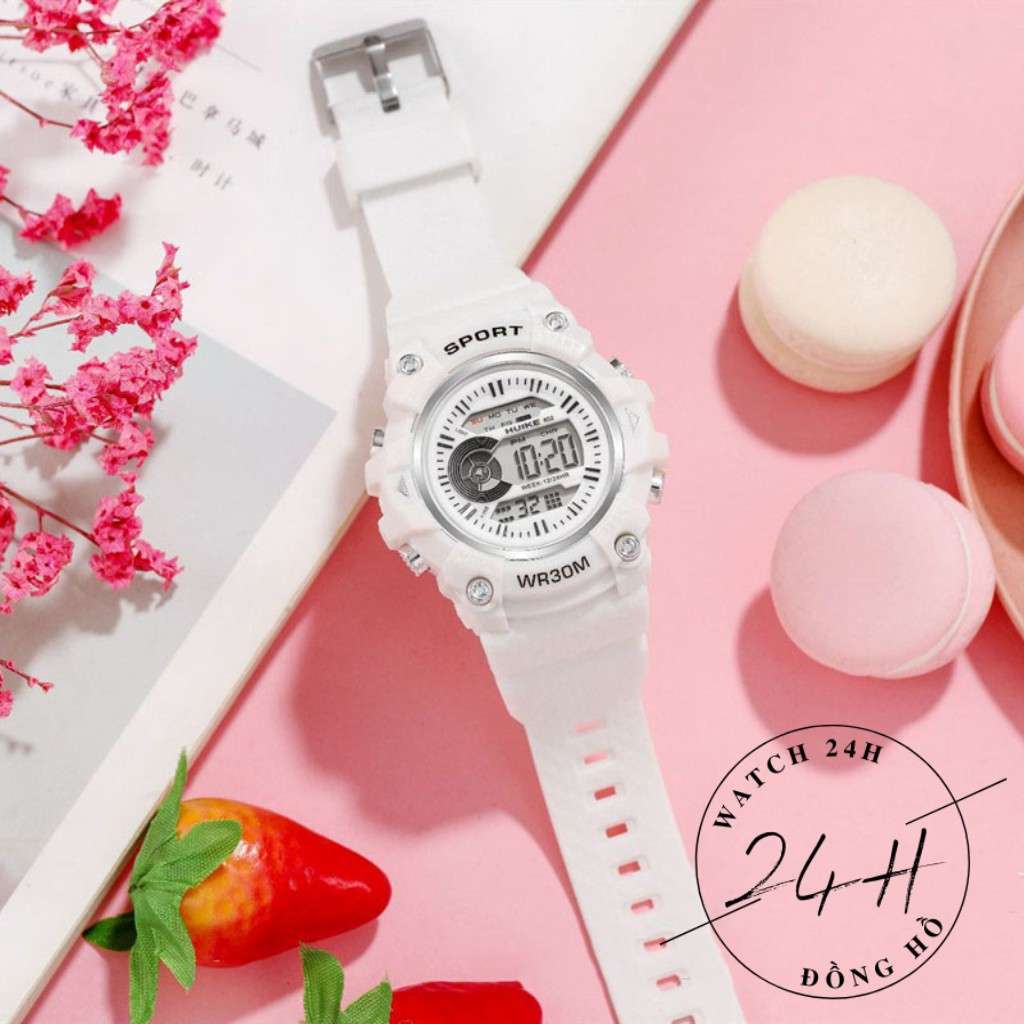 Đồng hồ thể thao nam nữ SP WR30M ,phong cách trẻ trung ,cool ngầu với dây đeo mềm ôm tay | BigBuy360 - bigbuy360.vn