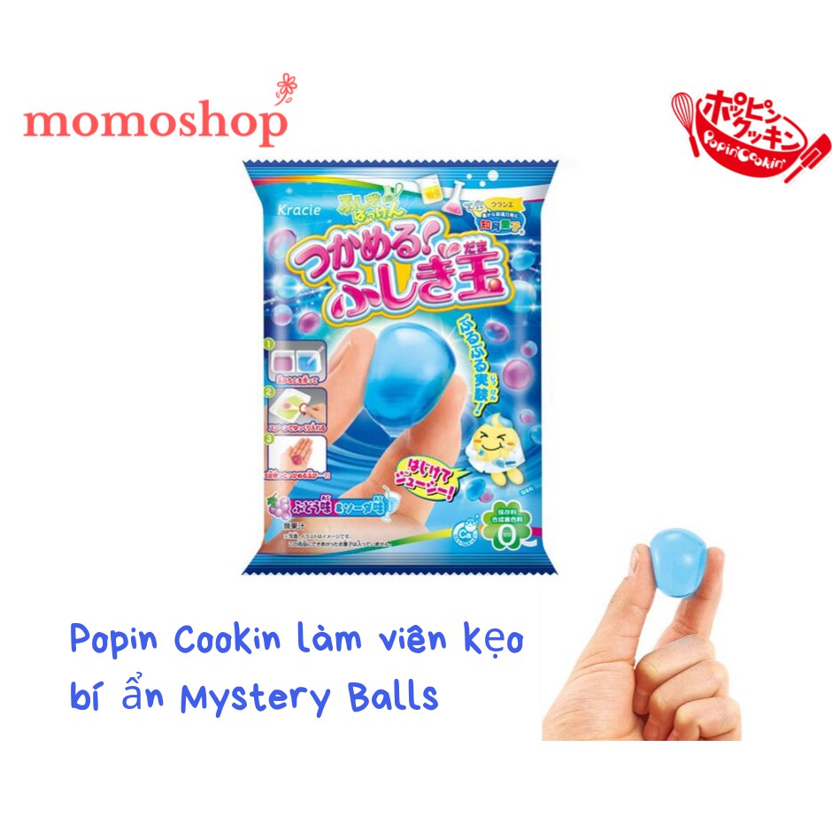 Popin Cookin Làm viên kẹo bí ẩn Mystery Balls, mochi hạt nước, bánh giọt nước Nhật Bản