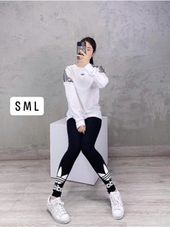 Quần legging Adidas logo [full tag code]