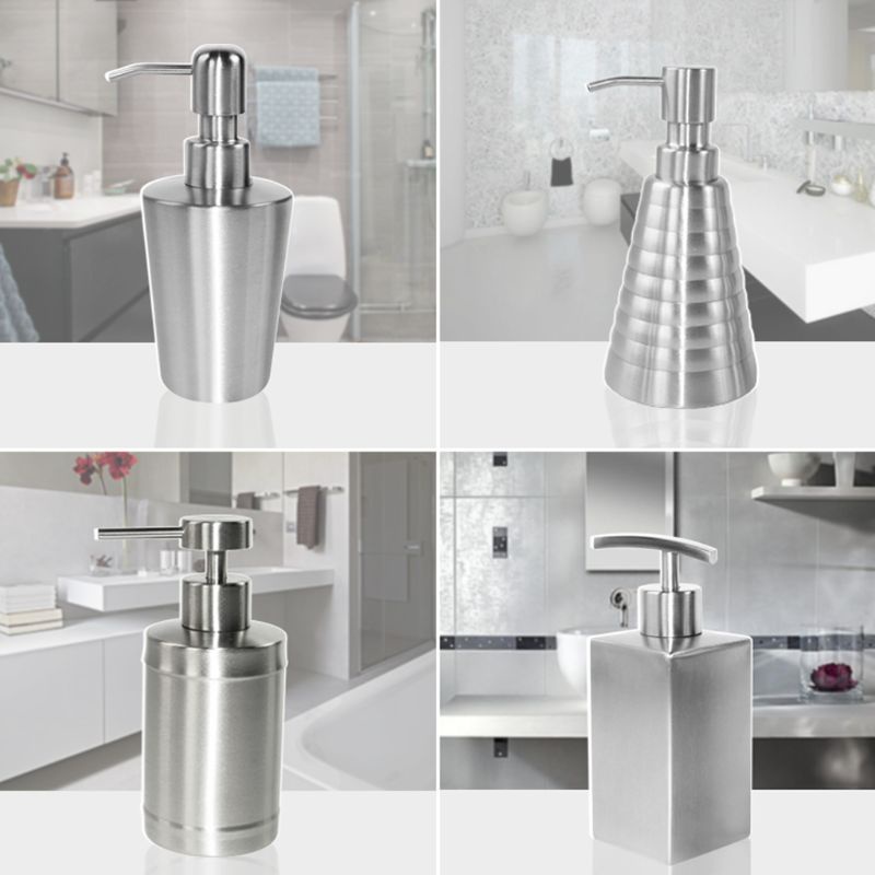 Đầu Nhấn Bơm Xà Phòng Bằng Thép Không Gỉ Thay Thế Tiện Dụng