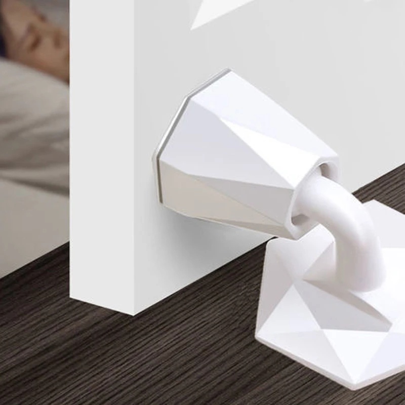 1 Set Đệm Silicone Chặn Cửa Chống Va Đập Không Gây Tiếng Ồn