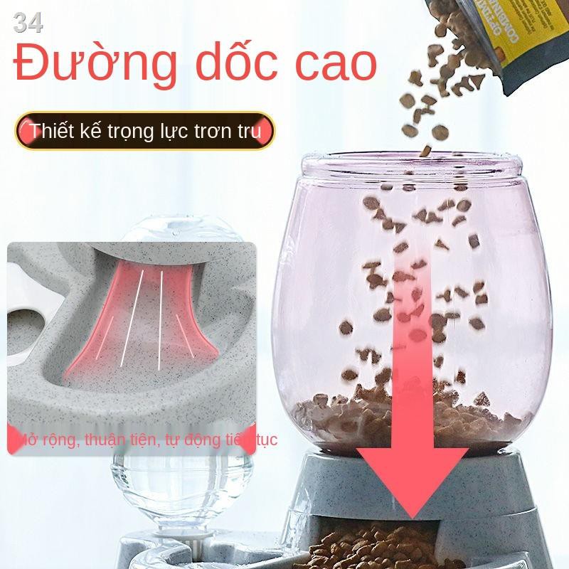 Cho chó ăn thức mèo, máy uống nước và đồ dùng nuôi tự động.PU