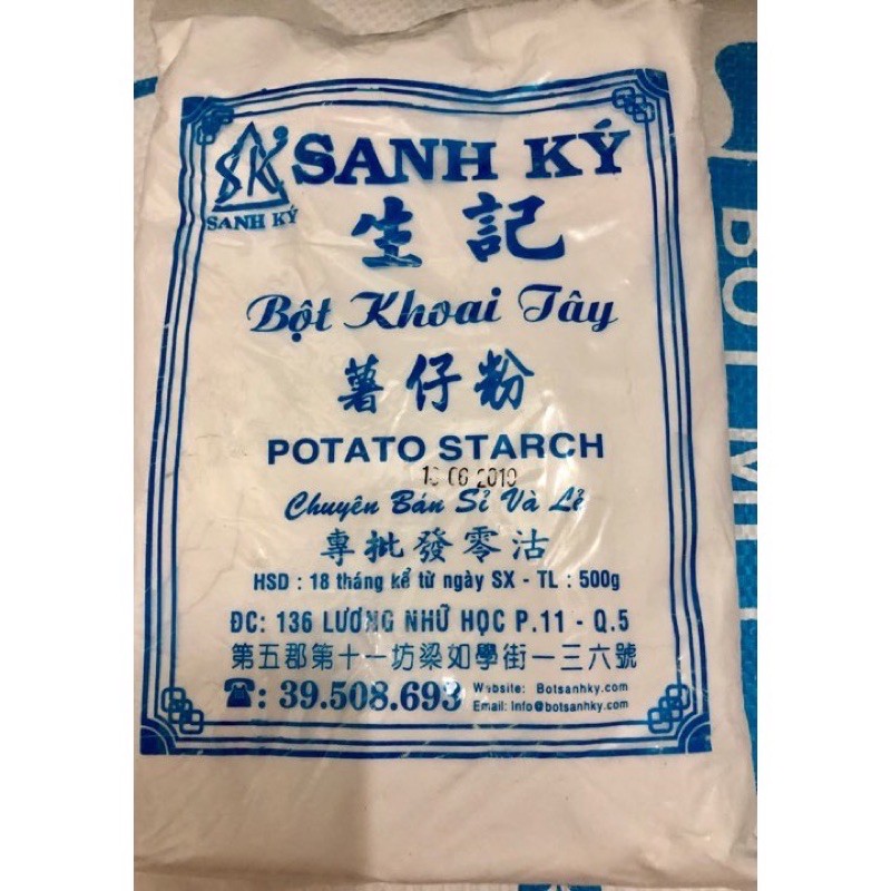 Bột khoai tây Sanh Ký 500g