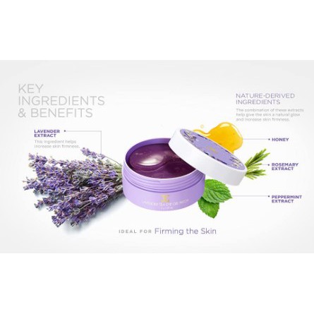 Mặt Nạ Mắt Chiết Xuất Lavender Chống Thâm Jayjun Lavender Tea Eye Gel Patch 60 miếng 350g