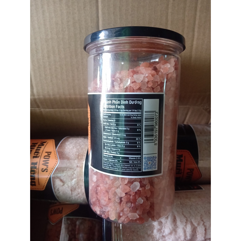 Muối Hồng Himalaya dùng thử 100g túi zip