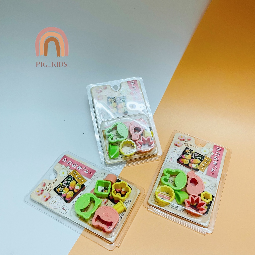 Khuôn Làm Cơm Cho Bé Ép Tạo Hình Đồ Ăn Dặm Dễ Thương