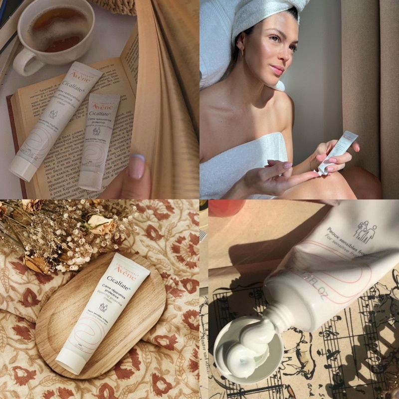 Kem liền sẹo, phục hồi da Avene Cicalfate + Repairing Protective Cream 40m