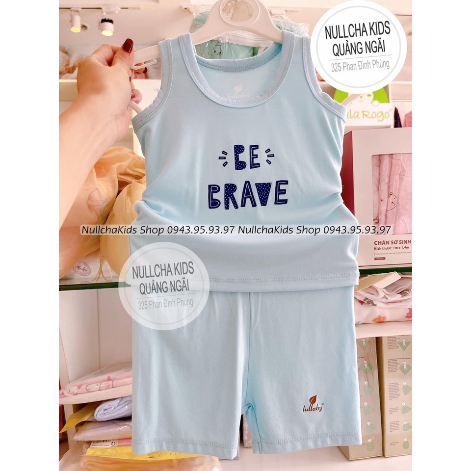 LULLABY Bộ Ba Lỗ Petit Mềm Mại Cho Da Bé 6kg-17kg