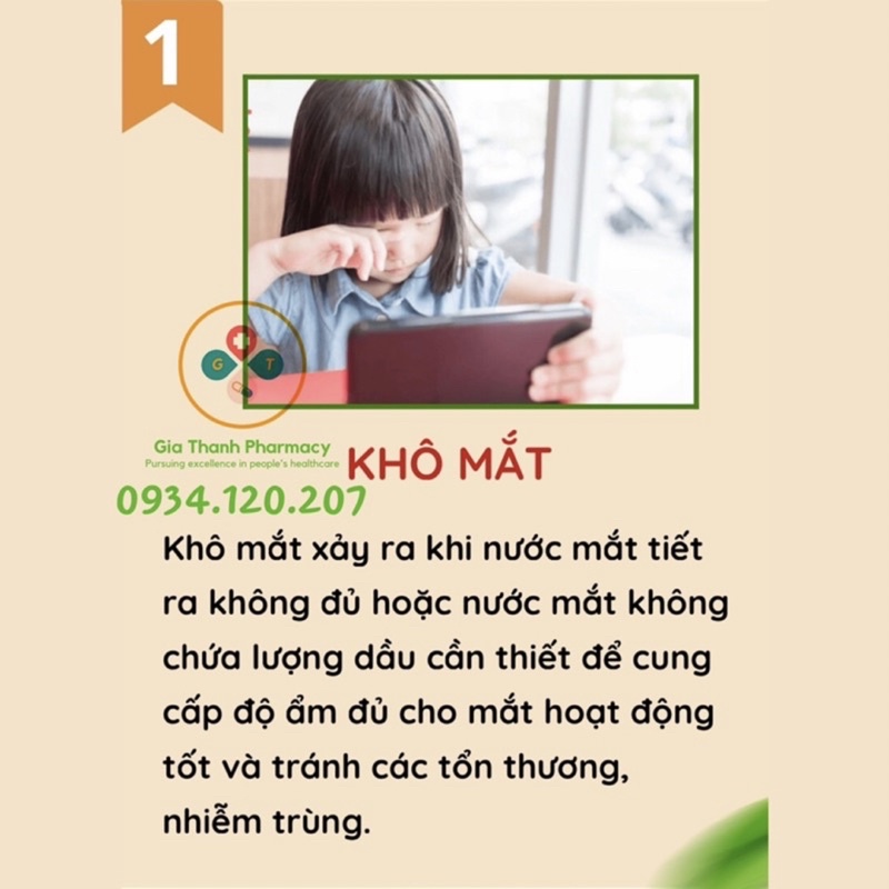 Combo3-6 hộp Bổ Mắt Eye Gold Hàng Công Ty Có Hoá Đơn
