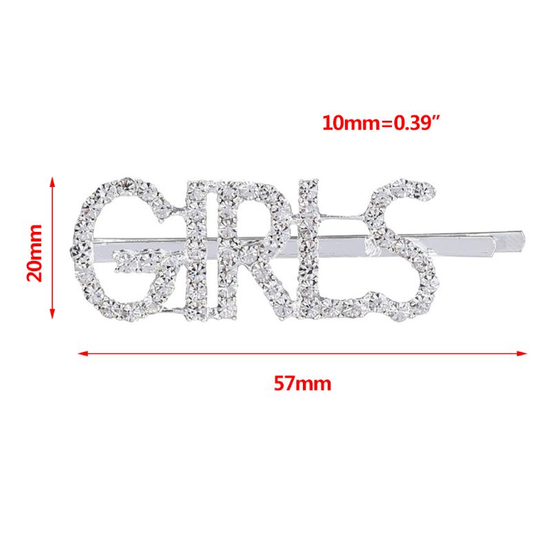 Set 8 Kẹp Tóc Kim Loại Thời Trang Cho Nữ