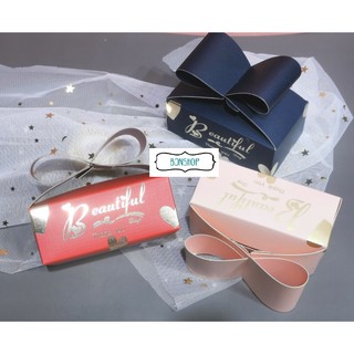 Hộp đựng socola, quà Valentines có nơ