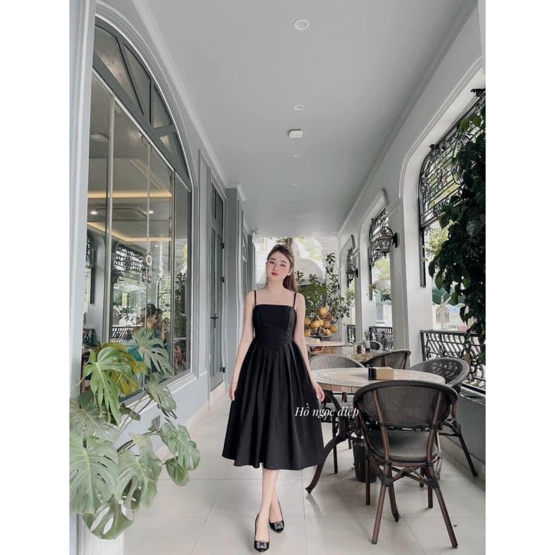 [Mã FAGREEN245 giảm 10% tối đa 30K đơn 99K] Váy 2s xếp ly có đệm ngực | BigBuy360 - bigbuy360.vn