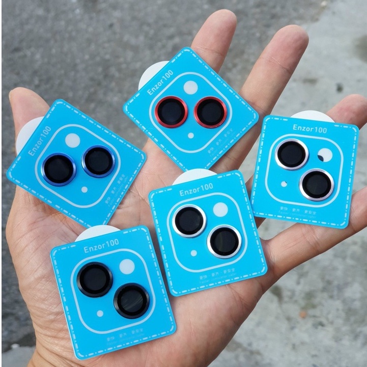 Bộ 3 dán mắt camera Kuzoom cho iPhone 13 Mini, 13, 13 Pro, 13 Pro max bảo vệ từng mắt camera chính hãng