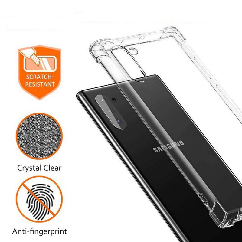 SIÊU ĐẸP-BỀN- Ốp lưng Trong chống sốc Samsung Note 4, Note 8, Note 9, Note 10 = Note 10 5G, Note 10 Pro = Note 10 Plus