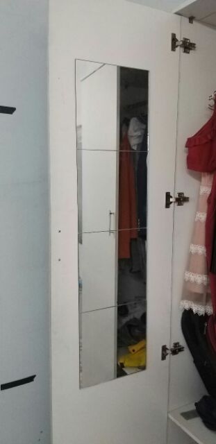 Gương dán cánh tủ, dán tường