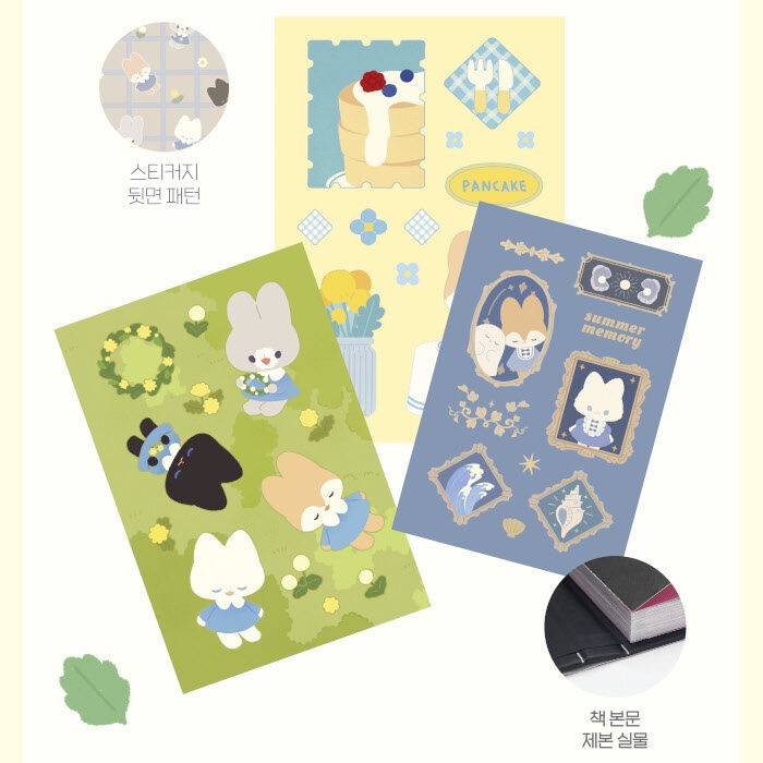 Sticker Dán Phòng Thí Nghiệm Hình Hoạt Hình DOMI 44 Loại Nhãn Dán