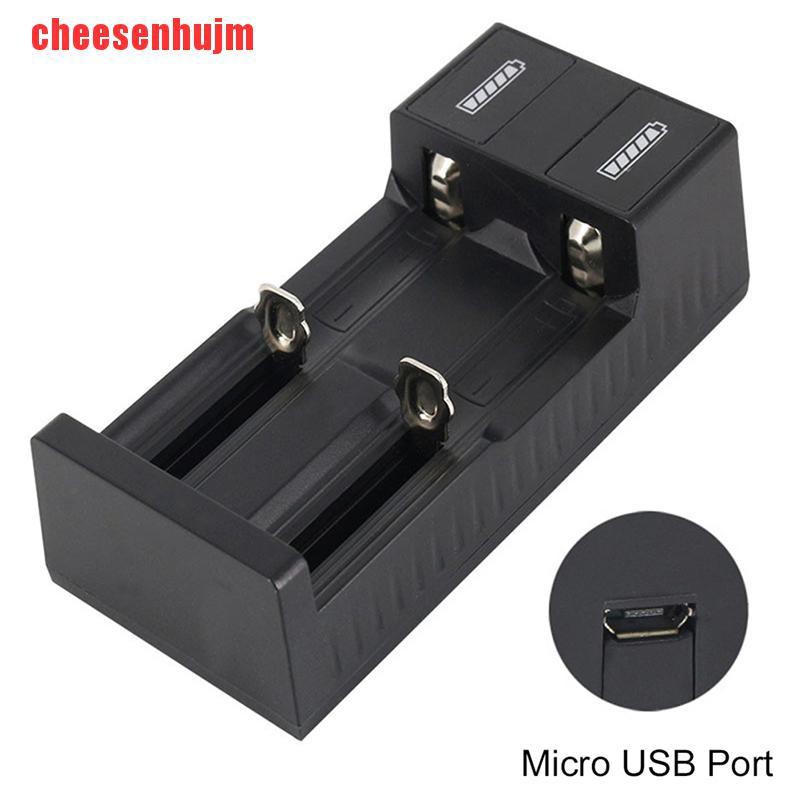 Bộ Sạc Pin Hai Cổng USB Chuyên Dụng Cho 3.7V 18650 26650
