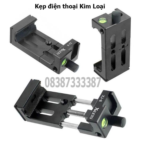 Kẹp điện thoại bằng Kim Loại - Siêu bền